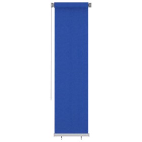 Persiana enrollable de jardín HDPE azul 60x230 cm de vidaXL, Persianas y estores - Ref: Foro24-312848, Precio: 28,99 €, Descu...