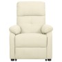 Sillón elevable tela crema de vidaXL, Sillones - Ref: Foro24-329708, Precio: 443,16 €, Descuento: %