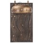 Wall lamp design with iron and solid mango wood in a jellyfish shape. by vidaXL, Wall sconces - Ref: Foro24-323717, Price: 86...