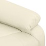 Sillón elevable tela crema de vidaXL, Sillones - Ref: Foro24-329708, Precio: 332,85 €, Descuento: %