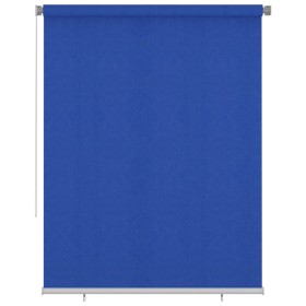 Persiana enrollable de jardín HDPE azul 180x230 cm de vidaXL, Persianas y estores - Ref: Foro24-312854, Precio: 53,34 €, Desc...