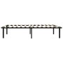 Black metal bed frame 90x200 cm by vidaXL, Beds and slatted bases - Ref: Foro24-284678, Price: 88,99 €, Discount: %