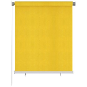 Outdoor roller blind 120x140 cm yellow by vidaXL, Blinds and blinds - Ref: Foro24-312864, Price: 36,99 €, Discount: %