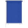 Blue HDPE garden roller blind 100x140 cm by vidaXL, Blinds and blinds - Ref: Foro24-312837, Price: 30,54 €, Discount: %