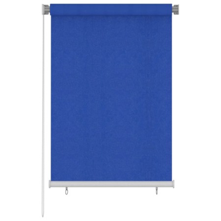 Blue HDPE garden roller blind 100x140 cm by vidaXL, Blinds and blinds - Ref: Foro24-312837, Price: 30,54 €, Discount: %