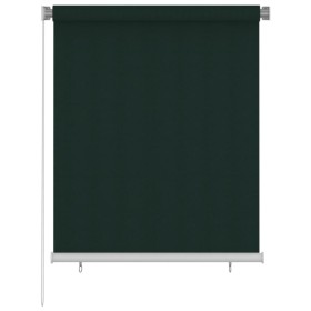 HDPE garden roller blind dark green 120x140 cm by vidaXL, Blinds and blinds - Ref: Foro24-312812, Price: 32,99 €, Discount: %