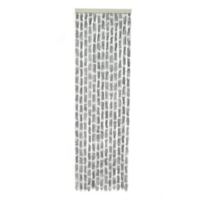 Travellife Cortina antimoscas Chenille Stripe gris y blanco 185x56 cm de Travellife, Mosquiteras para ventanas - Ref: Foro24-...