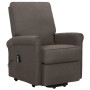 Sillón elevable tela marrón de vidaXL, Sillones - Ref: Foro24-329723, Precio: 536,02 €, Descuento: %