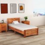 Estructura de cama de madera maciza de acacia 90x200 cm de vidaXL, Camas y somieres - Ref: Foro24-288315, Precio: 164,06 €, D...