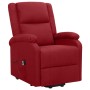 Sillón elevable tela rojo tinto de vidaXL, Sillones - Ref: Foro24-329702, Precio: 387,93 €, Descuento: %