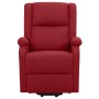 Red fabric lifting armchair by vidaXL, Armchairs - Ref: Foro24-329702, Price: 387,93 €, Discount: %