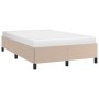 Cappuccino synthetic leather bed frame 120x200 cm by vidaXL, Beds and slatted bases - Ref: Foro24-347244, Price: 142,99 €, Di...