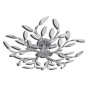 Leaf-shaped glass arm ceiling lamp with 5 E14 bulbs by vidaXL, ceiling lights - Ref: Foro24-241476, Price: 55,44 €, Discount: %