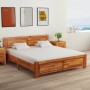 Solid acacia wood bed frame 160x200 cm by vidaXL, Beds and slatted bases - Ref: Foro24-288319, Price: 221,54 €, Discount: %