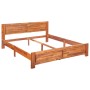 Solid acacia wood bed frame 160x200 cm by vidaXL, Beds and slatted bases - Ref: Foro24-288319, Price: 221,54 €, Discount: %