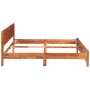 Solid acacia wood bed frame 160x200 cm by vidaXL, Beds and slatted bases - Ref: Foro24-288319, Price: 221,54 €, Discount: %