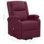 Hubsessel aus violettem Stoff von vidaXL, Sessel - Ref: Foro24-329706, Preis: 345,99 €, Rabatt: %