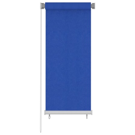 Blue HDPE garden roller blind 60x140 cm by vidaXL, Blinds and blinds - Ref: Foro24-312835, Price: 24,55 €, Discount: %