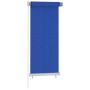 Blue HDPE garden roller blind 60x140 cm by vidaXL, Blinds and blinds - Ref: Foro24-312835, Price: 24,55 €, Discount: %