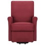 Sillón elevable tela rojo tinto de vidaXL, Sillones - Ref: Foro24-329722, Precio: 588,18 €, Descuento: %