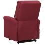 Sillón elevable tela rojo tinto de vidaXL, Sillones - Ref: Foro24-329722, Precio: 588,18 €, Descuento: %