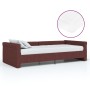 Sofá cama con colchón USB de tela morado 90x200 cm de vidaXL, Camas y somieres - Ref: Foro24-3080329, Precio: 338,85 €, Descu...