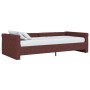 Sofá cama con colchón USB de tela morado 90x200 cm de vidaXL, Camas y somieres - Ref: Foro24-3080329, Precio: 338,85 €, Descu...