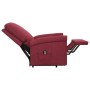 Sillón elevable tela rojo tinto de vidaXL, Sillones - Ref: Foro24-329722, Precio: 588,18 €, Descuento: %