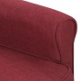 Sillón elevable tela rojo tinto de vidaXL, Sillones - Ref: Foro24-329722, Precio: 588,18 €, Descuento: %