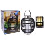 ProGarden Farol solar LED de jardín con vela negro 35 cm de ProGarden, Iluminación de exterior - Ref: Foro24-436263, Precio: ...