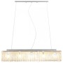 Ceiling lamp with silver glass beads 104 cm E14 by vidaXL, ceiling lights - Ref: Foro24-50860, Price: 100,12 €, Discount: %