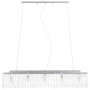 Ceiling lamp with silver glass beads 104 cm E14 by vidaXL, ceiling lights - Ref: Foro24-50860, Price: 100,12 €, Discount: %