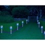 HI Solar LED garden lamps 8 units stainless steel by HI, Outdoor lighting - Ref: Foro24-435247, Price: 24,30 €, Discount: %