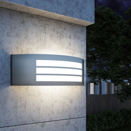 Stainless steel outdoor wall lamp by vidaXL, Outdoor lighting - Ref: Foro24-42220, Price: 21,82 €, Discount: %