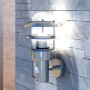 Stainless steel wall light, for garden by vidaXL, Outdoor lighting - Ref: Foro24-40704, Price: 41,48 €, Discount: %