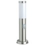 Ranex Bollard light with sensor 20 W chrome 45 cm RX1010-45S by Ranex, Outdoor lighting - Ref: Foro24-410814, Price: 47,99 €,...