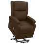 Dark brown fabric lift-up armchair by vidaXL, Armchairs - Ref: Foro24-329704, Price: 381,15 €, Discount: %