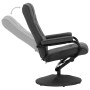 Sillón reclinable con reposapiés de tela gris oscuro de vidaXL, Sillones - Ref: Foro24-249312, Precio: 165,56 €, Descuento: %