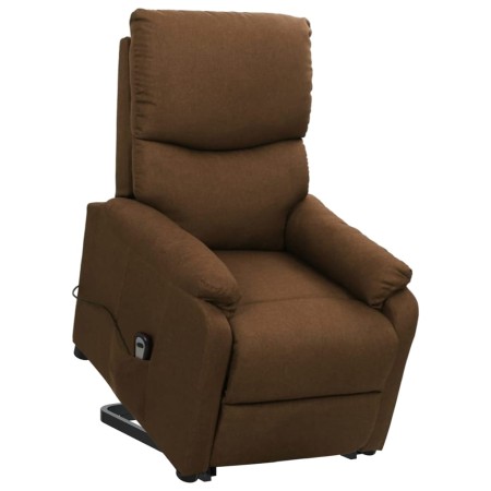 Brown fabric lift-up armchair by vidaXL, Armchairs - Ref: Foro24-329743, Price: 390,29 €, Discount: %