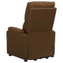 Sillón elevable tela marrón de vidaXL, Sillones - Ref: Foro24-329743, Precio: 390,29 €, Descuento: %