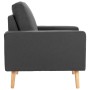 Sillón de tela gris oscuro de vidaXL, Sillones - Ref: Foro24-288694, Precio: 178,99 €, Descuento: %