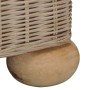 Sessel mit Kissen aus natürlichem Rattan von vidaXL, Sessel - Ref: Foro24-283072, Preis: 369,15 €, Rabatt: %