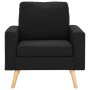 Black fabric armchair by vidaXL, Armchairs - Ref: Foro24-288702, Price: 169,99 €, Discount: %