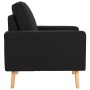 Black fabric armchair by vidaXL, Armchairs - Ref: Foro24-288702, Price: 169,99 €, Discount: %