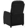 Sillón reclinable de cuero sintético negro de vidaXL, Sillones - Ref: Foro24-321352, Precio: 230,99 €, Descuento: %