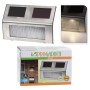 ProGarden LED solar garden lamps 4 units stainless steel by ProGarden, Outdoor lighting - Ref: Foro24-436346, Price: 23,70 €,...