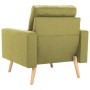 Sillón de tela verde de vidaXL, Sillones - Ref: Foro24-288698, Precio: 207,99 €, Descuento: %