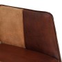 Cinnamon Brown Genuine Leather Wing Chair by vidaXL, Armchairs - Ref: Foro24-339660, Price: 67,99 €, Discount: %