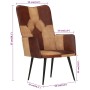 Cinnamon Brown Genuine Leather Wing Chair by vidaXL, Armchairs - Ref: Foro24-339660, Price: 67,99 €, Discount: %