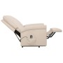 Sillón elevable tela crema de vidaXL, Sillones - Ref: Foro24-329728, Precio: 290,28 €, Descuento: %